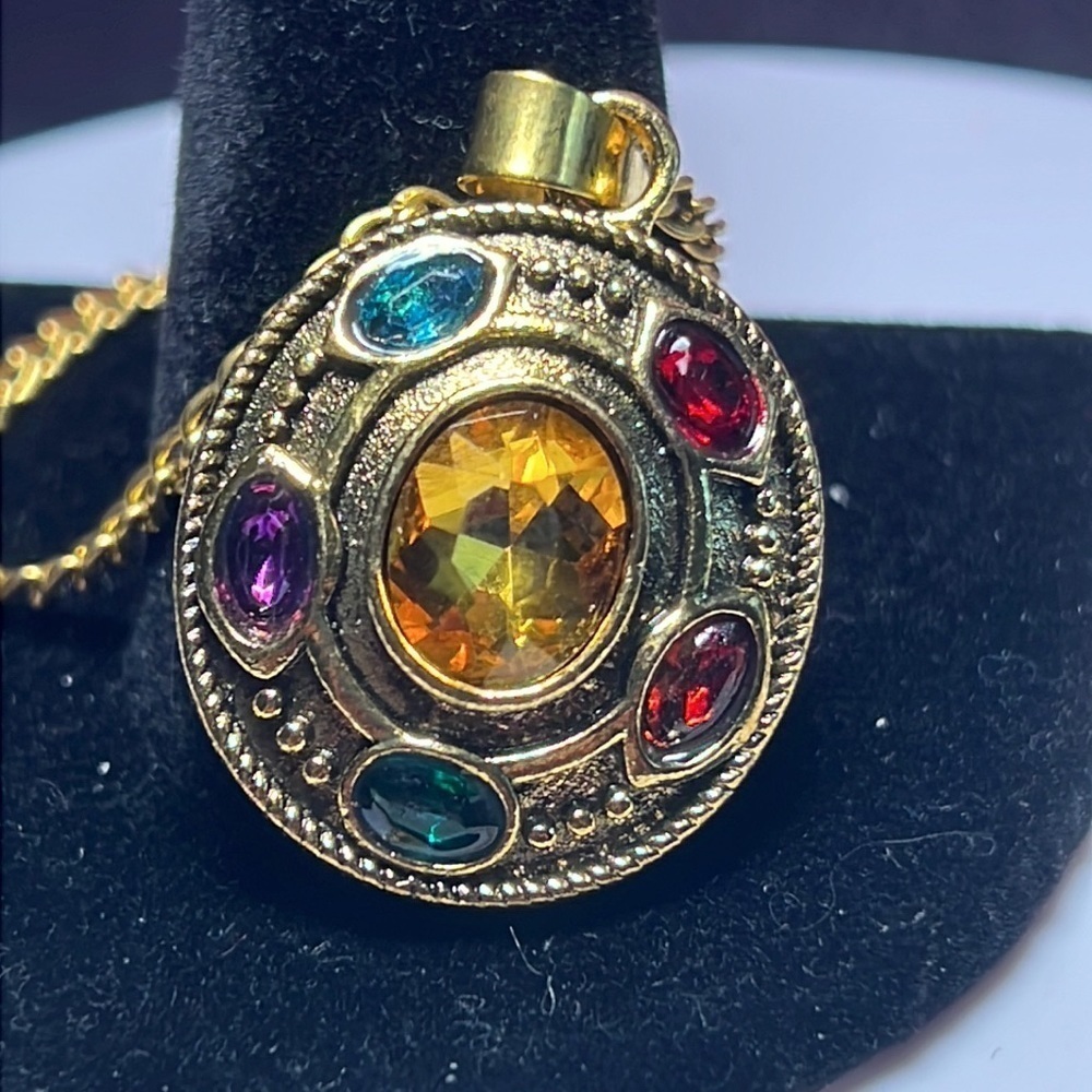 Marvel Infinity Stone Fashion Necklace.